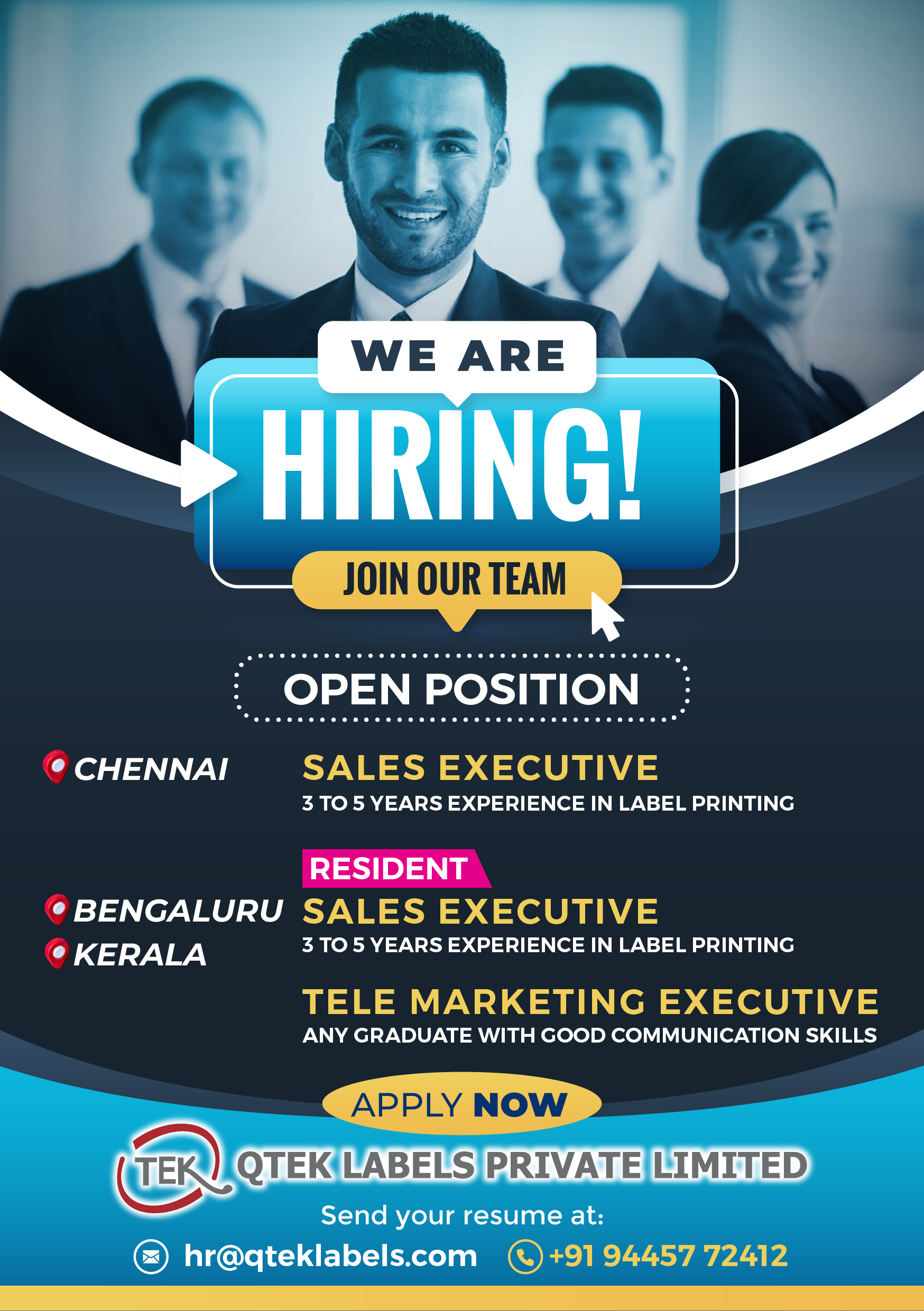 Careers at QTEK